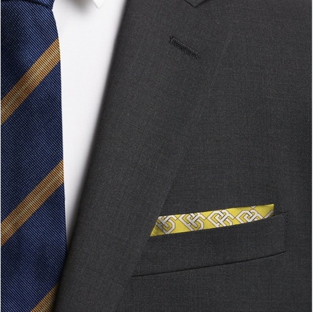 New Banana Republic Silk Pocket Square. 
